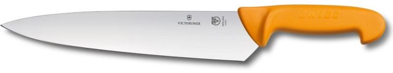 

Нож кухонный, разделочный для мяса Victorinox Swibo, лезвие 21 см (5.0431), Желтый
