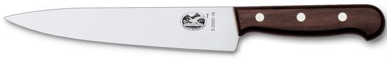 

Нож кухонный, разделочный для мяса Victorinox Swiss Classic, лезвие 22см (5.2000.22), Коричневый