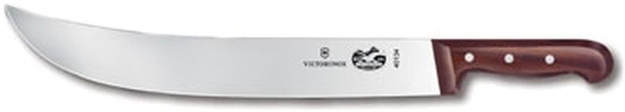 

Нож кухонный, разделочный для стейка Victorinox Cimeter, лезвие 36 см (5.7300.36), Бордовый