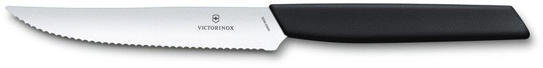 

Нож кухонный для стейка Victorinox Swiss Modern, лезвие 12см (6.9003.12W), Черный