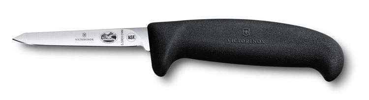 

Нож кухонный для птицы Victorinox Fibrox, лезвие 9 см (5.5903.09M), Черный