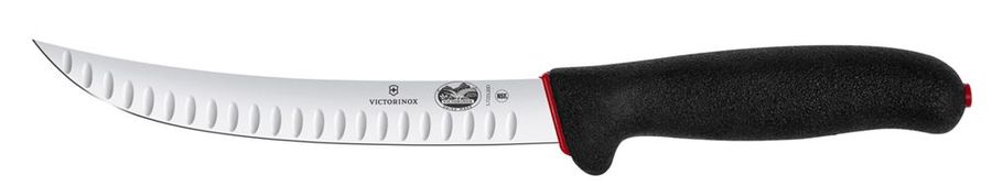 

Нож кухонный разделочный Victorinox Fibrox, лезвие 25 см (5.7223.25D), Черный