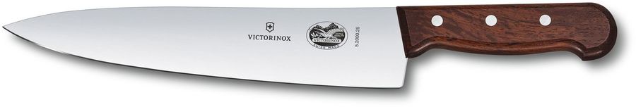 

Нож кухонный разделочный Victorinox Rosewood, лезвие 25 см (5.2000.25G), Коричневый