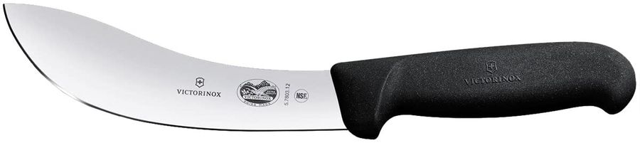 

Нож кухонный разделочный Victorinox Skinning, лезвие 12 см (5.7803.12), Черный