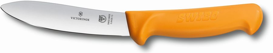 

Нож кухонный разделочный Victorinox Swibo, лезвие 18 см (5.8429.13), Желтый