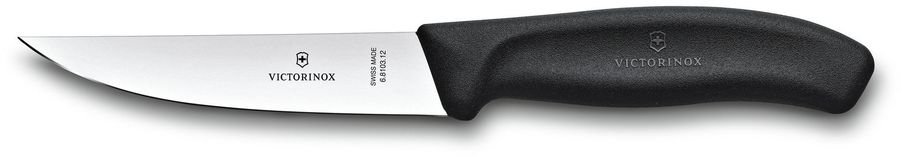 

Нож кухонный разделочный Victorinox Swiss Classic, лезвие 12 см (6.8103.12B), Черный
