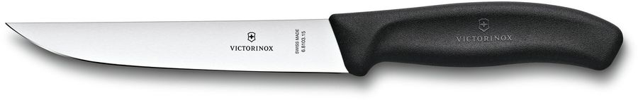 

Нож кухонный разделочный Victorinox Swiss Classic, лезвие 15 см (6.8103.15B), Черный