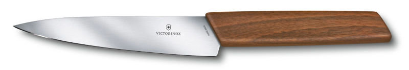 

Нож кухонный разделочный Victorinox Swiss Classic, лезвие 15 см (6.9010.15G), Коричневый