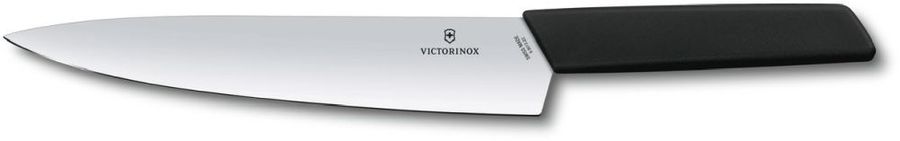 

Нож кухонный разделочный Victorinox Swiss Modern, лезвие 22см (6.9013.22B), Черный