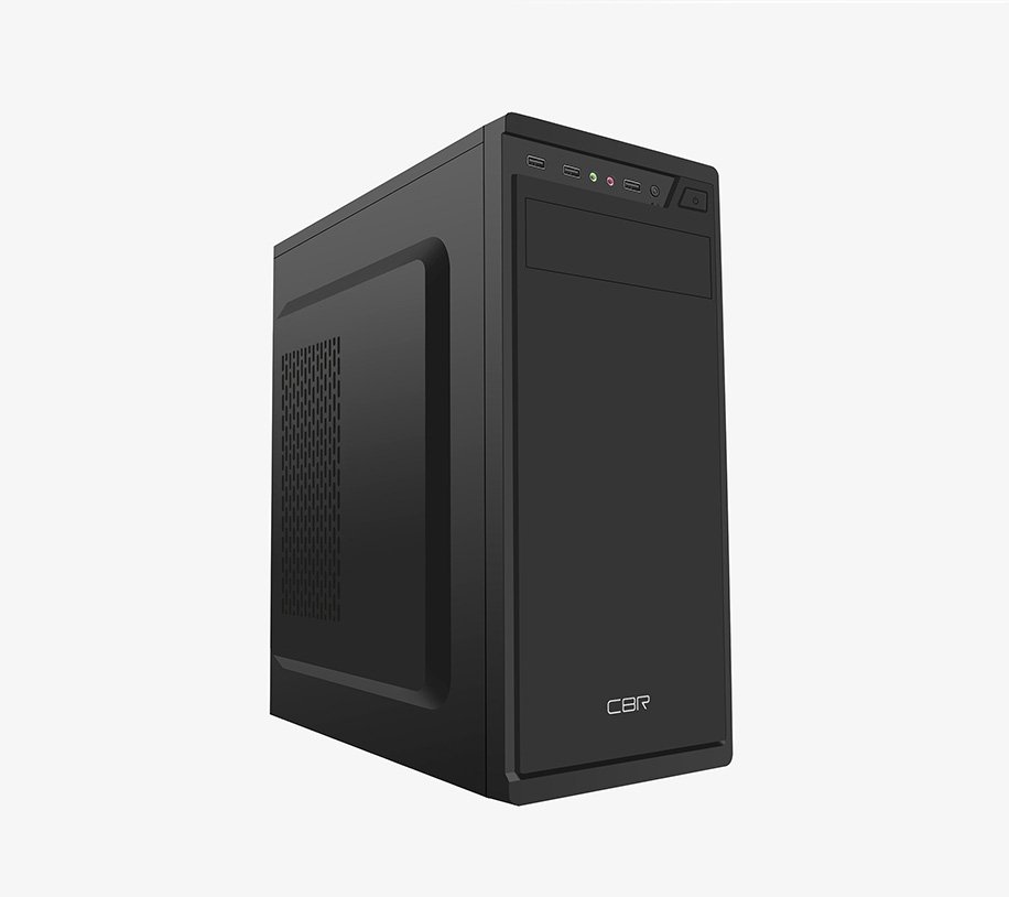 

Корпус CBR J02, ATX, Midi-Tower, черный, 450 Вт (PCC-ATX-J02-450W), J02