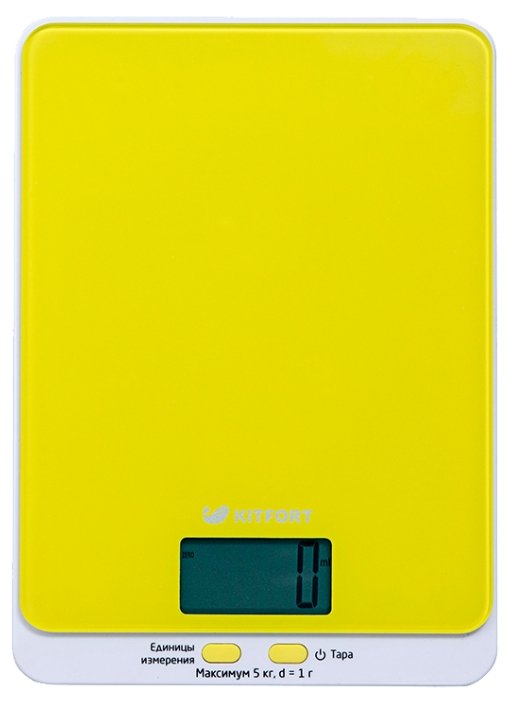 

Кухонные весы электронные Kitfort КТ-803 5кг, CR2032, бирюзовый(КТ-803-1), Бежевый;оранжевый, КТ-803