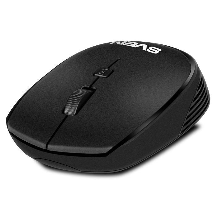 

Мышь беспроводная Sven RX-210W, 1400dpi, оптическая светодиодная, USB, черный (SV-020637), RX-210W