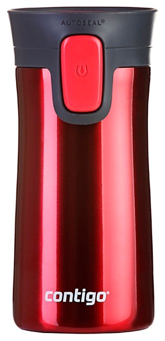 

Термокружка Contigo Pinnacle, 300 мл, корпус сталь/колба сталь, красный, Pinnacle