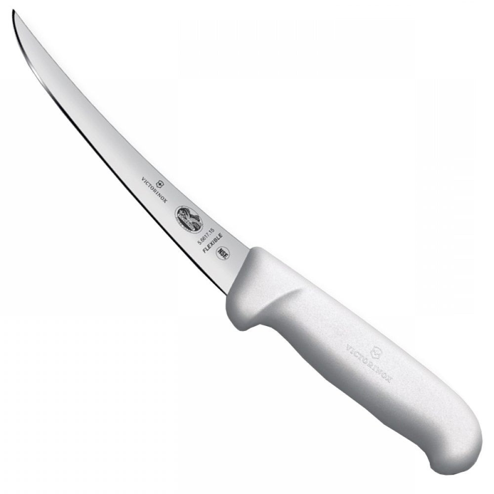 

Нож кухонный обвалочный Victorinox, лезвие 15см (5.6617.15), Белый