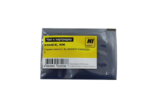 

Чип Hi-Black HB-CHIP-MLT-D304E для Samsung (MLT-D304E), черный, 40000 страниц