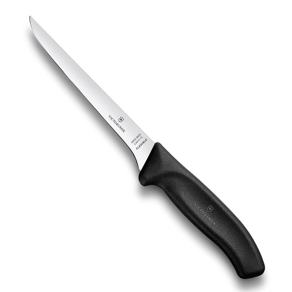 

Нож кухонный обвалочный Victorinox Swiss Classic, лезвие 15см (6.8413.15B), Черный