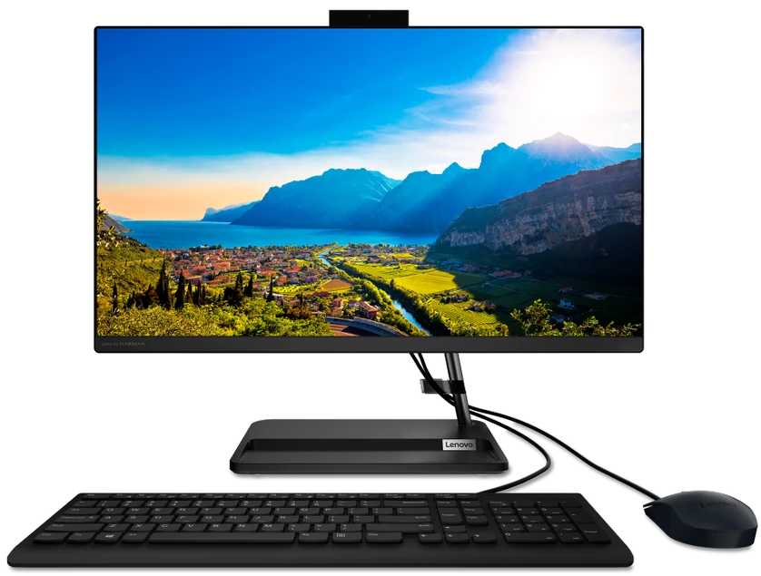 

Моноблок Lenovo IdeaCentre AIO 3 27ITL6 27" 1920x1080, Intel Core i3-1115G4 3.0GHz, 8Gb RAM, 512Gb SSD, DVD-RW, Intel UHD Graphics, WiFi, BT, Cam, DOS, черный, клавиатура, мышь (F0FW000QRK), 27ITL6