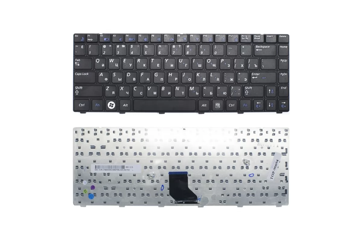 

Клавиатура RU для ноутбука Samsung R515, R518, R520, черный (TOP-100264)