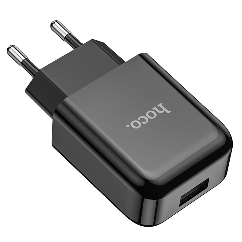 

Сетевое зарядное устройство Hoco N2 Vigour, 1USB, 2A, черный (6931474728807), N2 Vigour