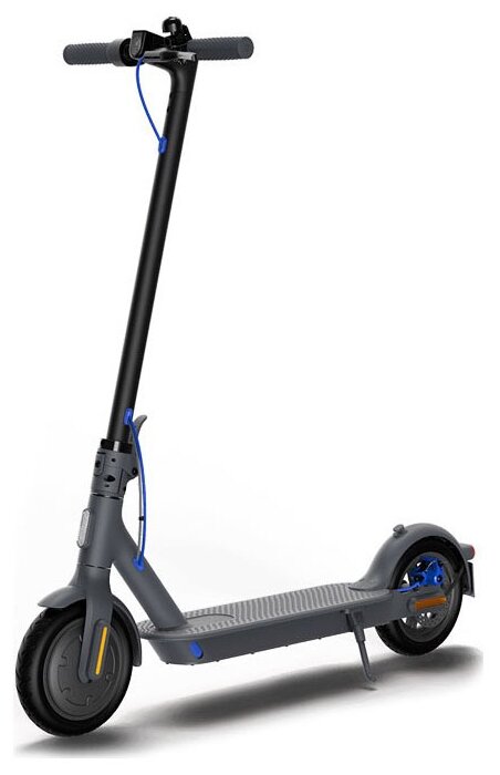 Электросамокат Xiaomi Mi Electric Scooter 3, черный