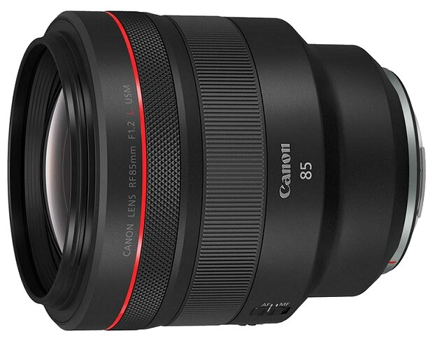 Объектив Canon RF 85mm f/1.2L USM, стандартный, черный (3447C005)