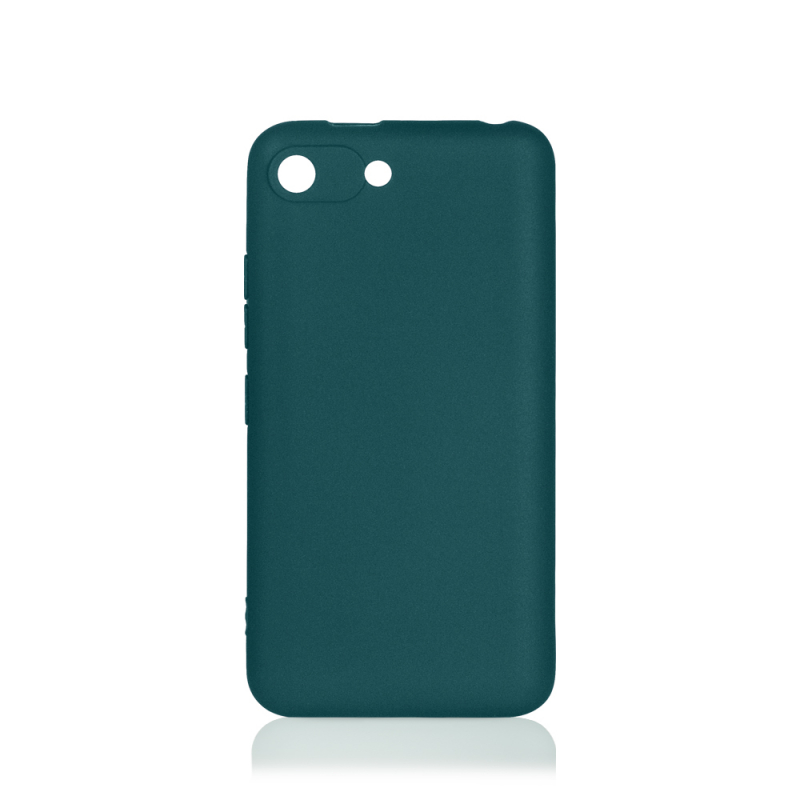 

Чехол-накладка DF для смартфона Itel A25, силикон, зеленый (itCase-01)