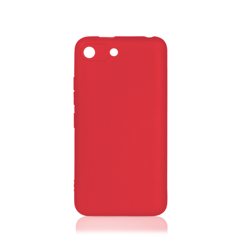 

Чехол-накладка DF для смартфона Itel A25, силикон, красный (itCase-01)