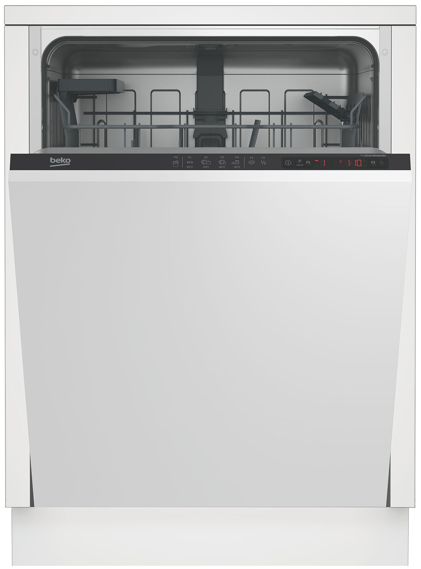 

Посудомоечная машина полноразмерная Beko DIN24310, белый (7645468377), DIN24310