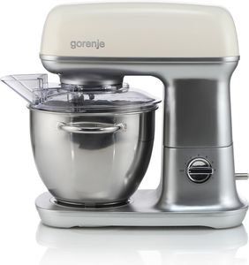 

Миксер Кухонная машина Gorenje MMC1000RLR 1 кВт, серебристый/бежевый, MMC1000RLR