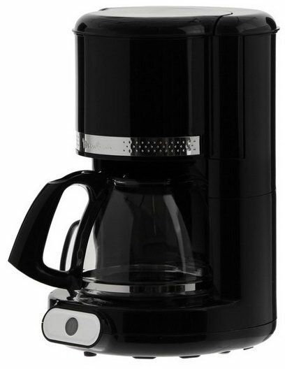 

Кофеварка капельная Moulinex Soleil FG381816, молотый, 1.25л/1.25л, черный, 1000Вт (7211003515), FG381816