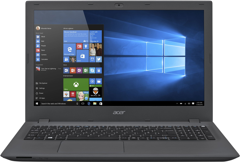 Ноутбук Acer Aspire E5-573G-7049 15.6" 1366x768, Intel Core i7-5500U 2.4GHz, 8Gb RAM, 1Tb HDD, DVD-RW, GeForce 940M-4Gb, WiFi, BT, Cam, W8.1, серый (NX.MVGER.001)