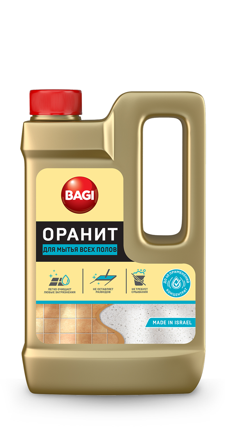 

Средство для мытья пола Bagi Оранит, жидкость, 550 л (H-769107-N), Оранит