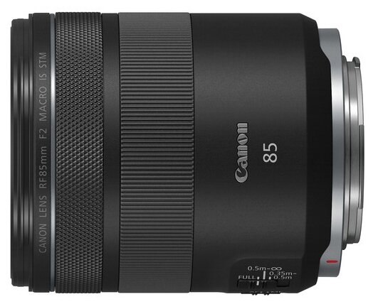 Объектив Canon RF 85mm f/2 Macro IS STM, стандартный, черный (4234C005)