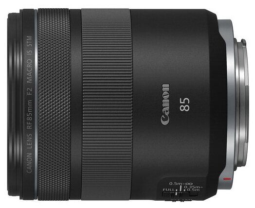 

Объектив Canon RF 85mm f/2 Macro IS STM, стандартный, черный (4234C005), RF 85mm f/2 Macro IS STM