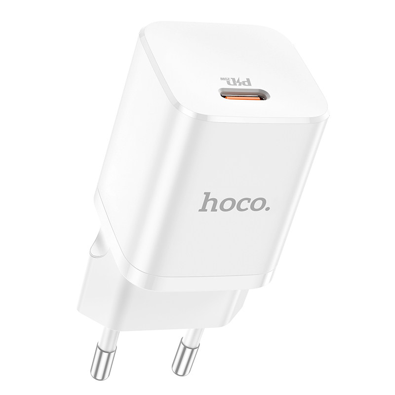 

Сетевое зарядное устройство Hoco N19 Rigorous 25W, USB type-C, Quick Charge, PD, 2.77A, белый (6931474751973), N19 Rigorous
