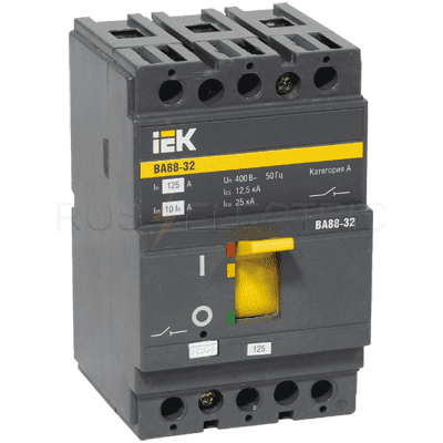 Выключатель автоматический IEK ВА88-32 100А 25кА