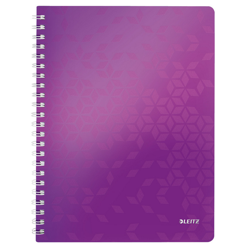 

Блокнот LEITZ WOW, A4, клетка, 80 листов, фиолетовый (46380062), 0
