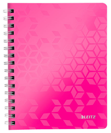 

Блокнот LEITZ, A5, клетка, 80 листов, розовый (46410023 )