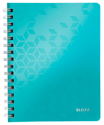 

Блокнот LEITZ WOW, A5, клетка, 80 листов, бирюзовый (46410051)
