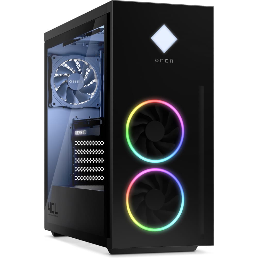 

Системный блок HP Omen GT21-0013ur, AMD Ryzen 7 5800X 3.8 ГГц, 16Gb RAM, 1Tb SSD, NVIDIA GeForce RTX 3070Ti 8Gb, W11, черный (5D439EA), GT21-0013ur