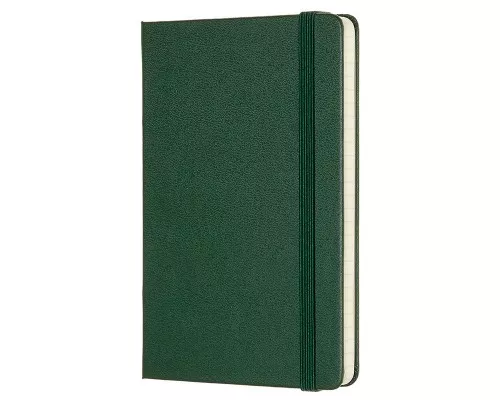 

Блокнот Moleskine CLASSIC, 90x140мм, клетка, 96 листов, зеленый (MM712K15)