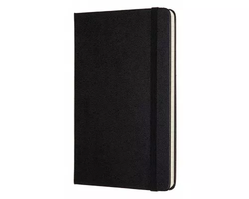 

Блокнот Moleskine CLASSIC, 115x180мм, клетка, 104 листов, черный (QP051)