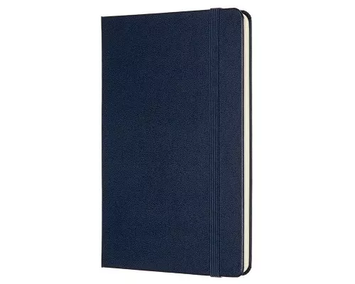 

Блокнот Moleskine CLASSIC, 115x180мм, без линовки, 104 листов, синий (QP052B20)