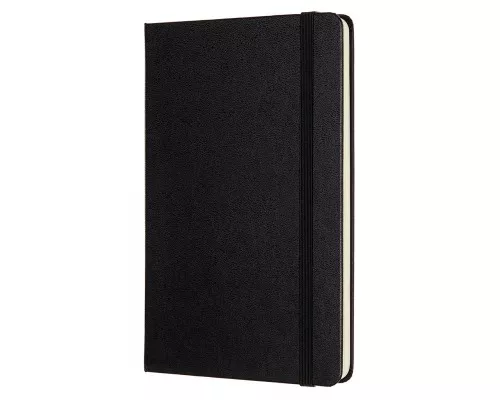 

Блокнот Moleskine CLASSIC, 115x180мм, без линовки, 104 листов, черный (QP052)