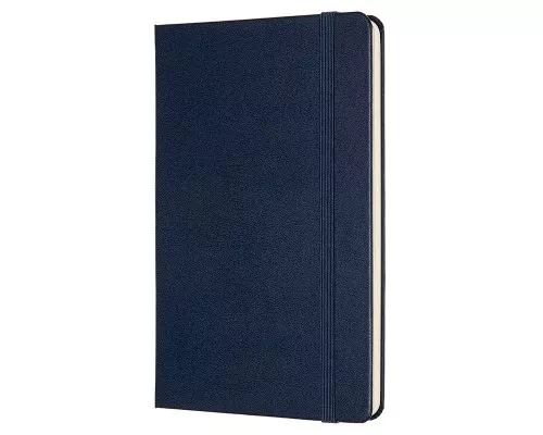 

Блокнот Moleskine CLASSIC, 115x180мм, в точку, 104 листов, синий (QP053B20)