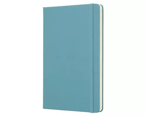 

Блокнот Moleskine CLASSIC, 130х210мм, линейка, 120 листов, голубой (QP060B35)