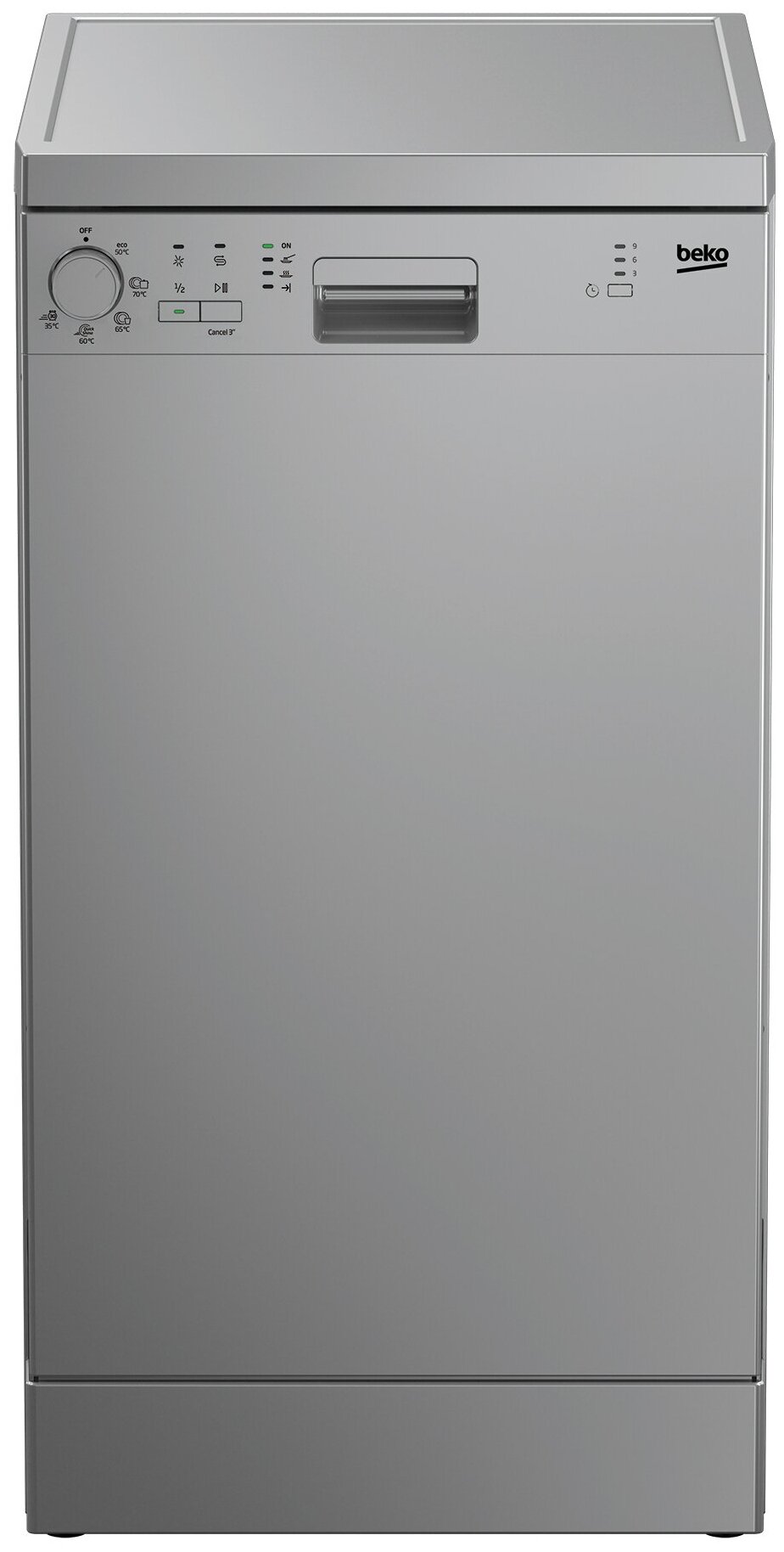 Посудомоечная машина Beko DFS05W13S, серебристый