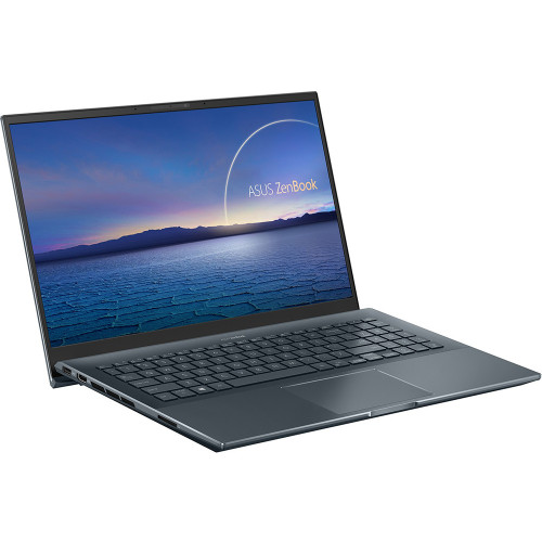 Ультрабук ASUS Zenbook 15 UX535LI-BO434R 15.6" IPS 1920x1080 Touch, Intel Core i7-10870H 2.2GHz, 16Gb RAM, 1Tb SSD, NVIDIA GeForce GTX 1650 Ti-4Gb, W10Pro, серый (90NB0RW1-M11220)