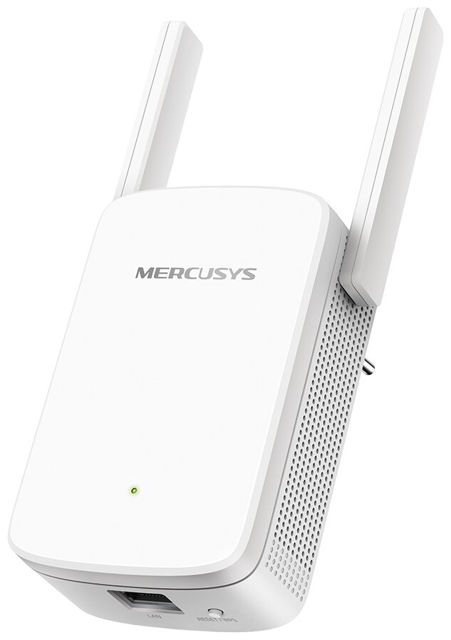 Усилитель сигнала (репитер) Mercusys ME30, 802.11a/b/g/n/ac, 2.4 / 5 ГГц, 1.2 Гбит/с, порты Ethernet: 1x100 Мбит/с, внешних антенн: 2, белый (ME30) - фото 1