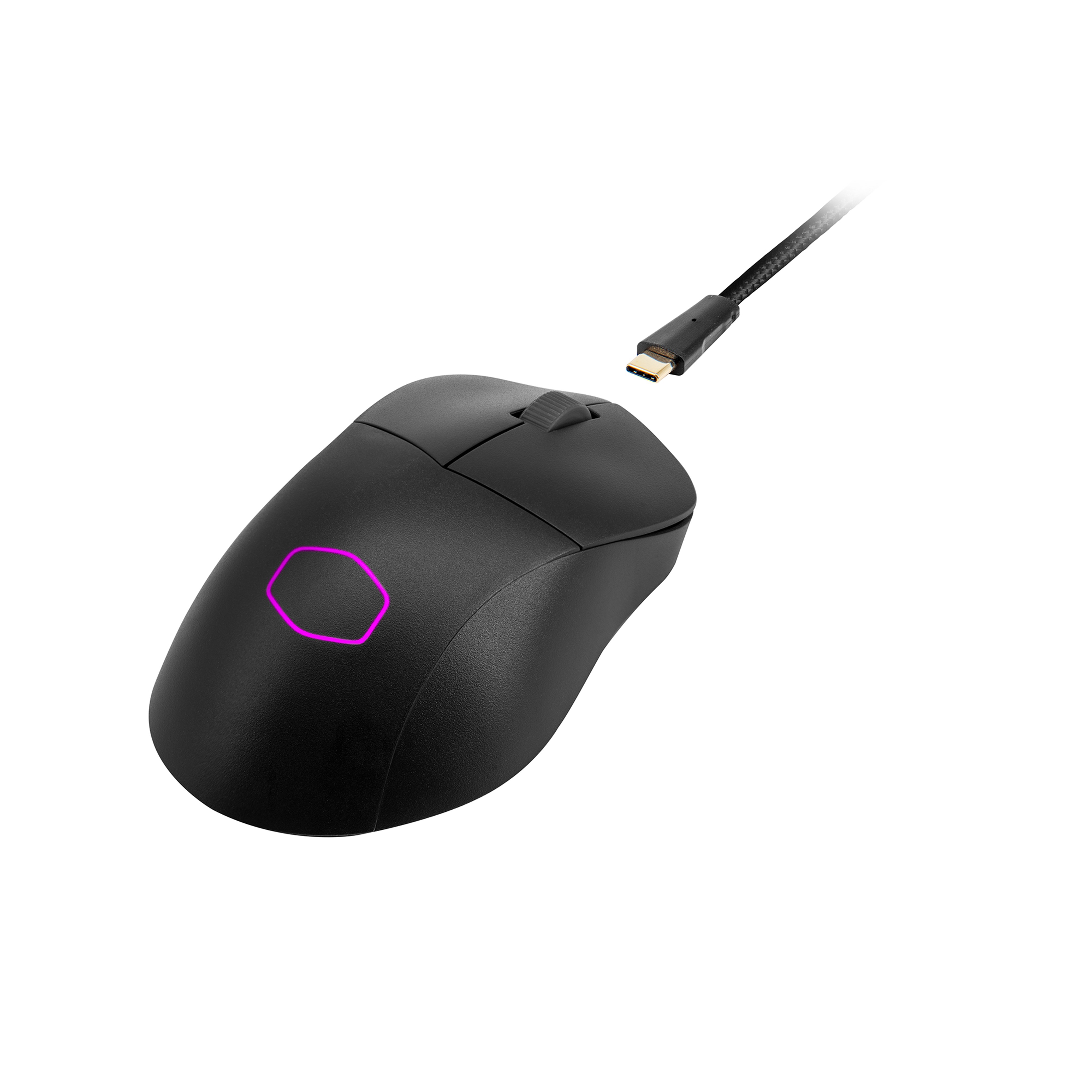 

Мышь беспроводная Cooler Master MM-731, 19000dpi, оптическая светодиодная, Bluetooth/USB, черный матовый (MM-731-KKOH1), MM-731